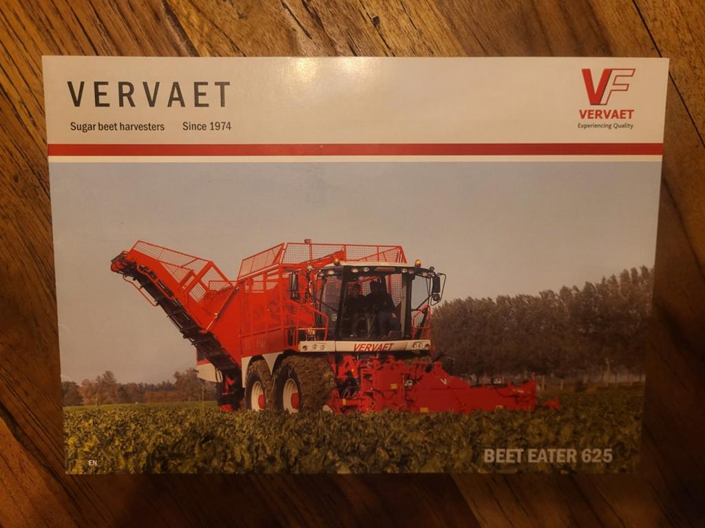 tractor folder Vervaet sugar beet harvesters, Ophalen of Verzenden, Zo goed als nieuw