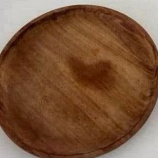 Afrikaanse Houten Borden uit Ghana - 25 cm, Ophalen of Verzenden, Hout, Houtsnijwerk, Overige onderwerpen
