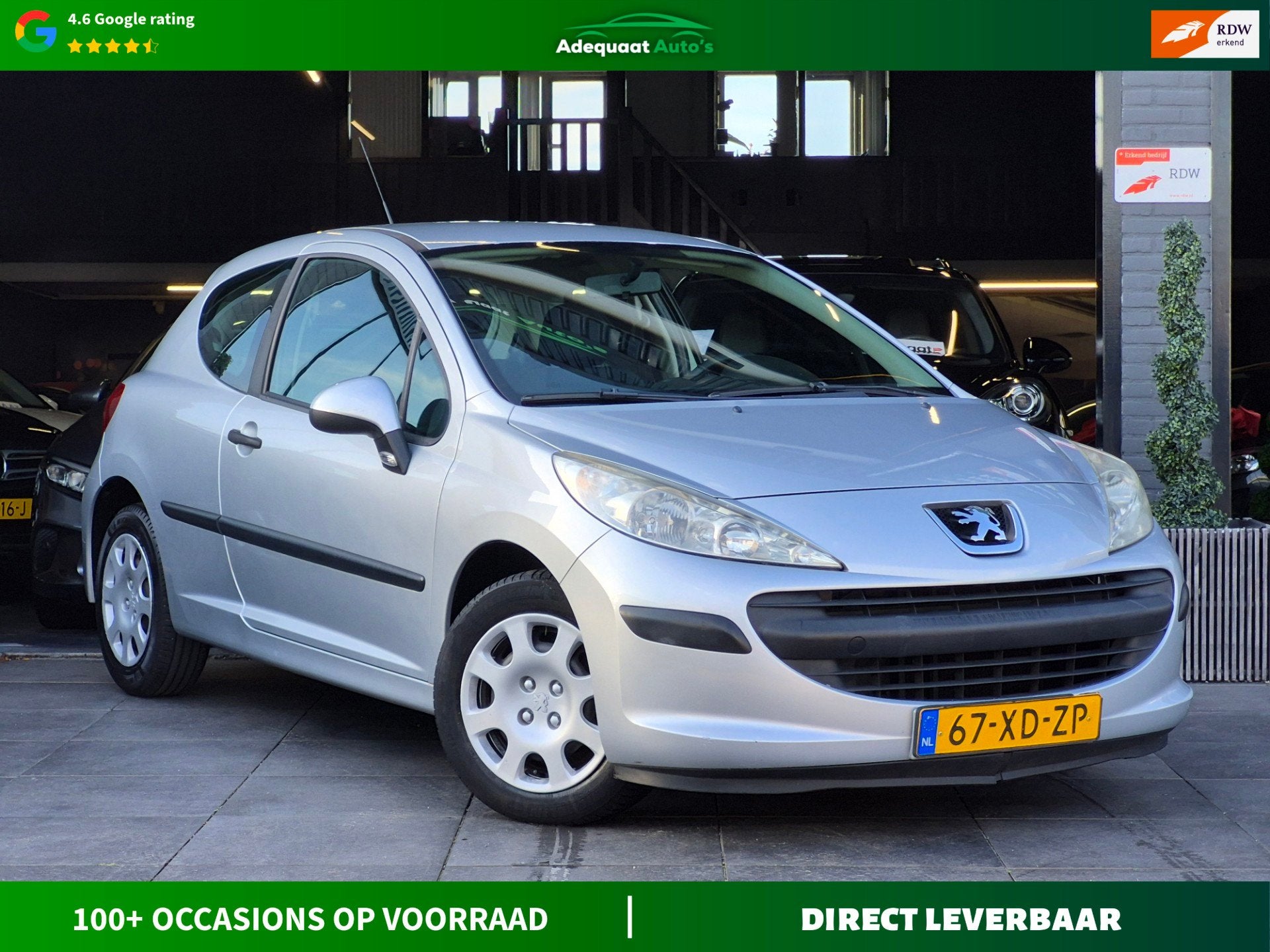 Peugeot 207 1.4-16V XR|1e eig|NAP|El.Ramen|USB|APK, Stof, Huisgarantie, 4 cilinders, Met garantie (alle)