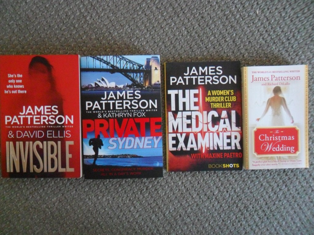 James Patterson: vier titels, Ophalen of Verzenden, Zo goed als nieuw