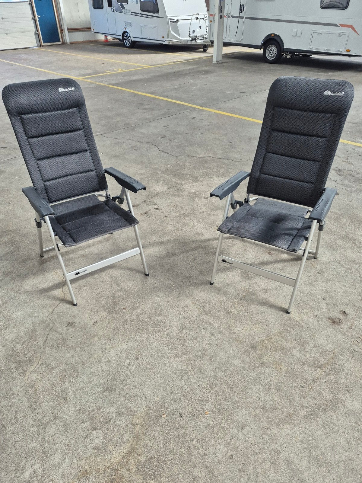 Dukdalf Dynamic Campingstoel - Zo goed als nieuw, Caravans en Kamperen, Ophalen, Zo goed als nieuw, Campingstoel