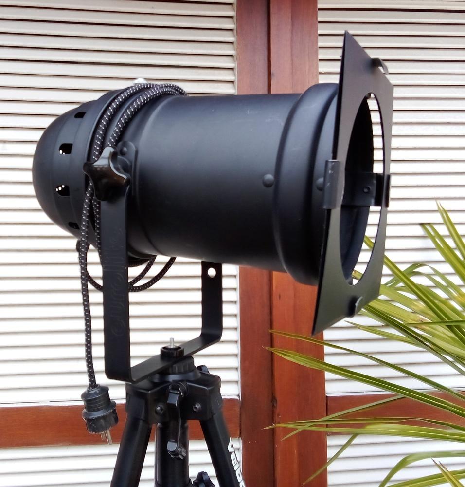 2 Eurolite theaterspots op statief / industriële vloerlamp, Ophalen, Zo goed als nieuw, Industrieel modern vintage, 150 tot 200 cm