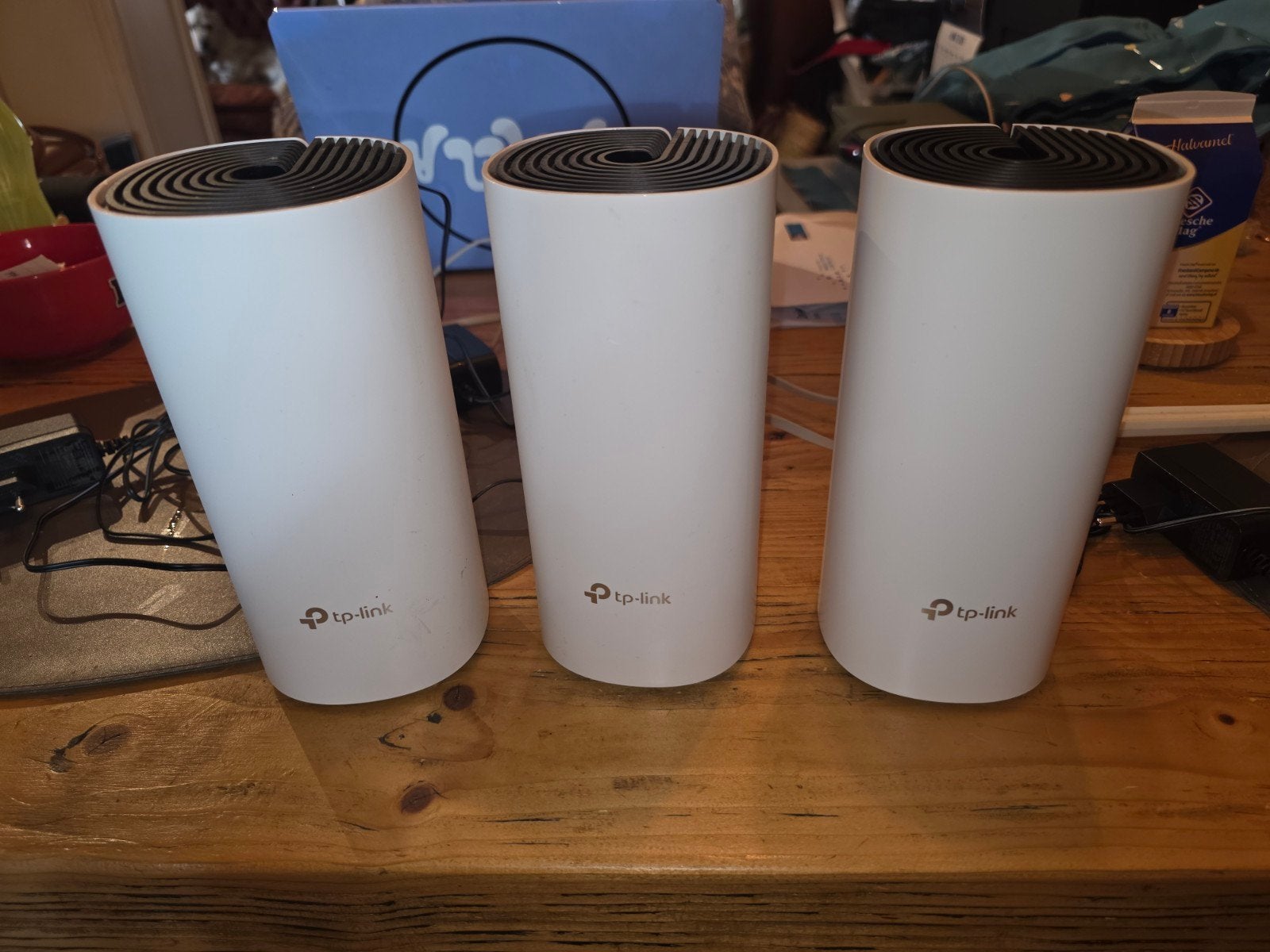 Tp link wifi versterkers (3 stuks), Computers en Software, WiFi-versterkers, Ophalen, Zo goed als nieuw, TP Link Deco M4