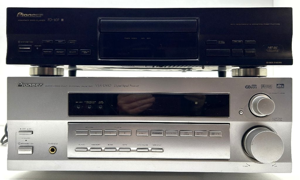 Audio: Pioneer Receiver + Cd-speler, Gebruikt, Ophalen of Verzenden, 60 tot 120 watt, Pioneer