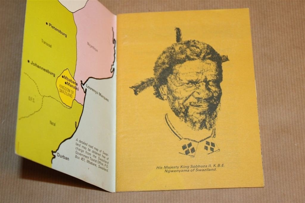 Welkom in Swaziland — Vintage Toeristische Gids [1975], Boeken, Reisgidsen, Europa, Ophalen of Verzenden, Reisgids of -boek, Gelezen