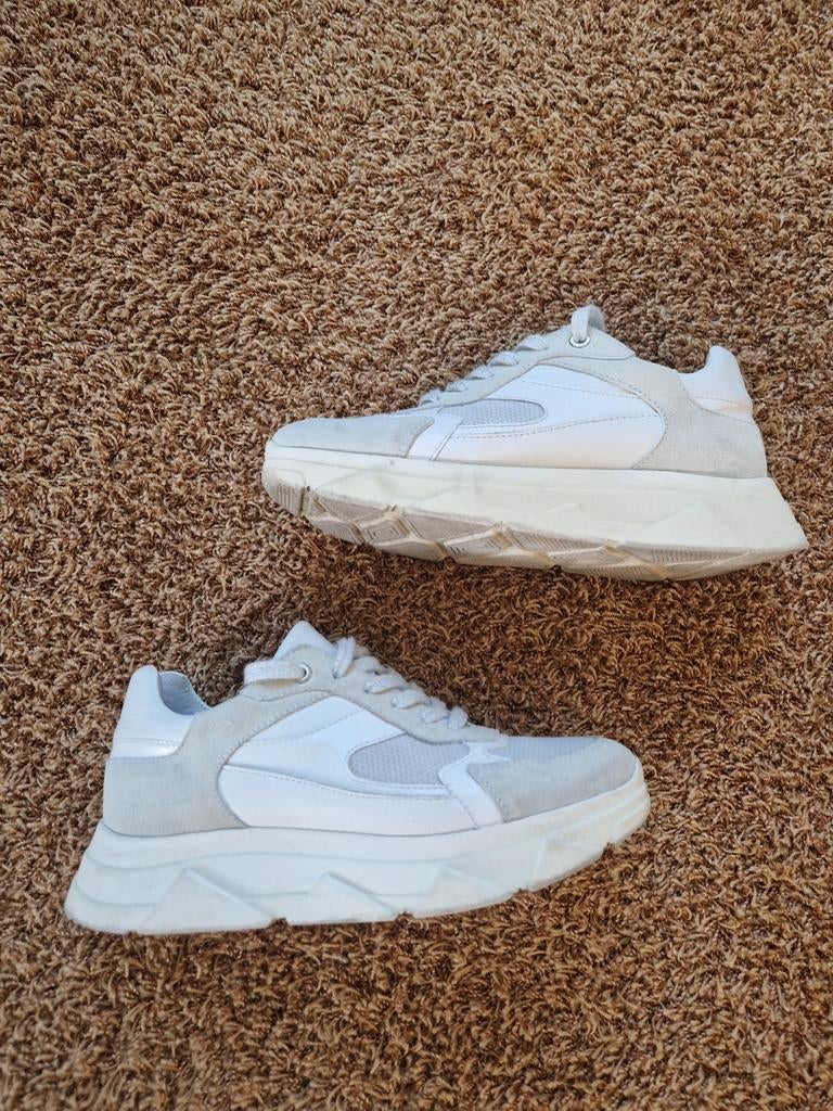 Leren sneakers merk Tango shoes, Wit, Ophalen of Verzenden, Tango shoes, Sneakers of Gympen