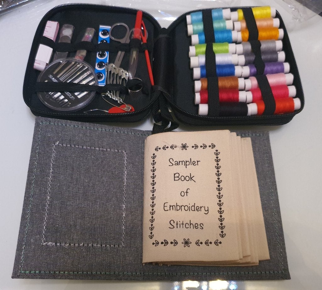 Complete Naaiset met Handig Borduurstekenboekje, Ophalen of Verzenden, Nieuw, Overige typen