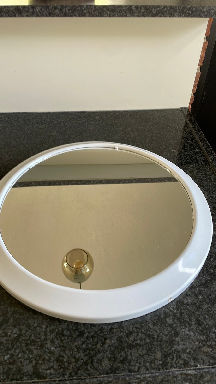 Hang spiegel, Ophalen, Minder dan 50 cm, Zo goed als nieuw, Minder dan 100 cm