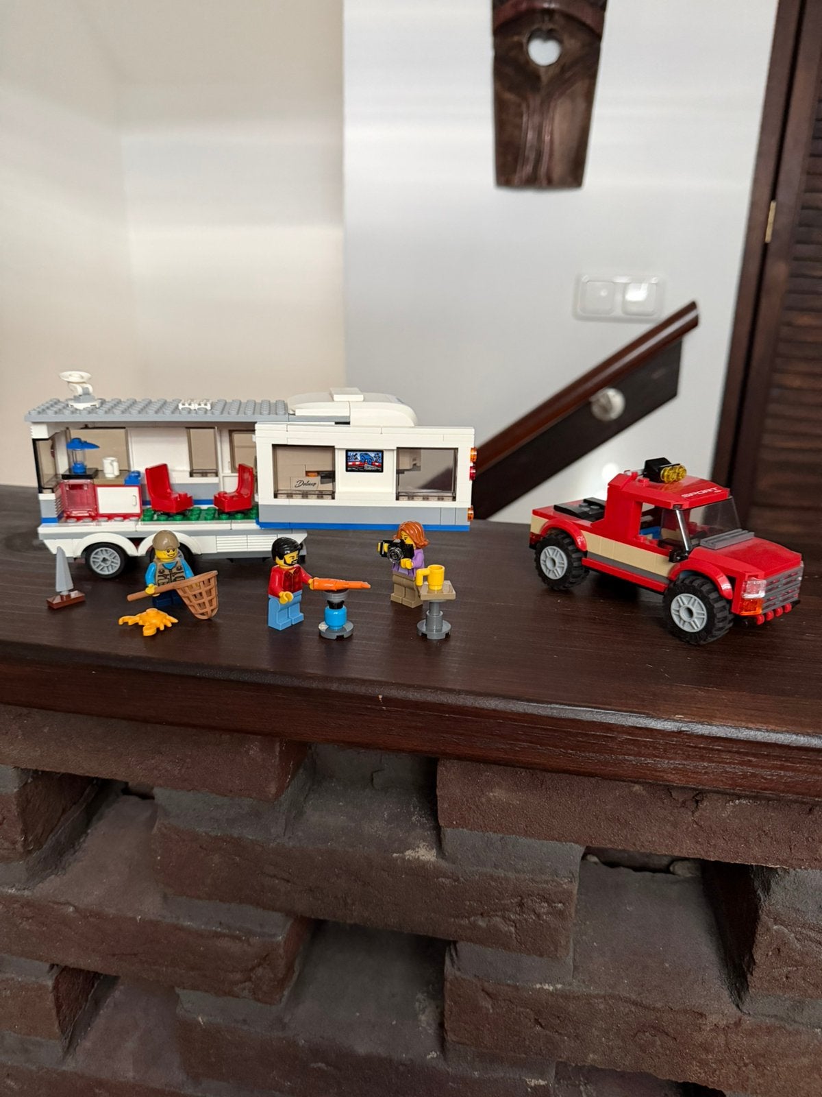 Lego campingtruck, Ophalen of Verzenden, Zo goed als nieuw