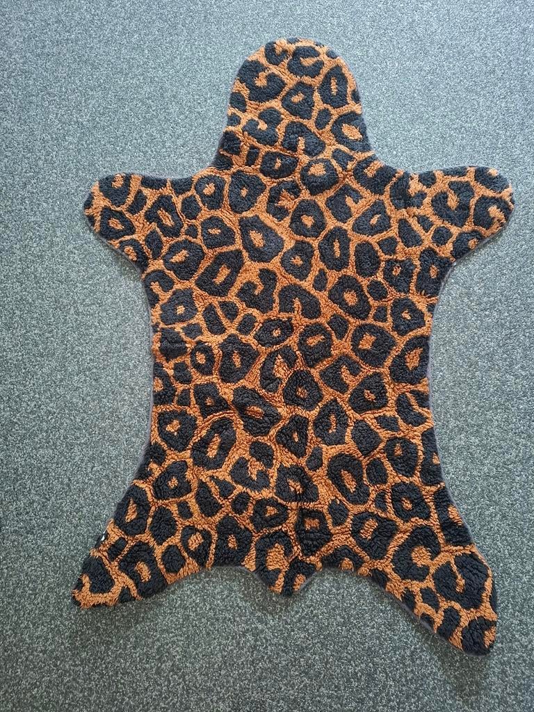 Panterprint mat, Huis en Inrichting, Ophalen of Verzenden, Zo goed als nieuw, Rechthoekig, 50 tot 100 cm