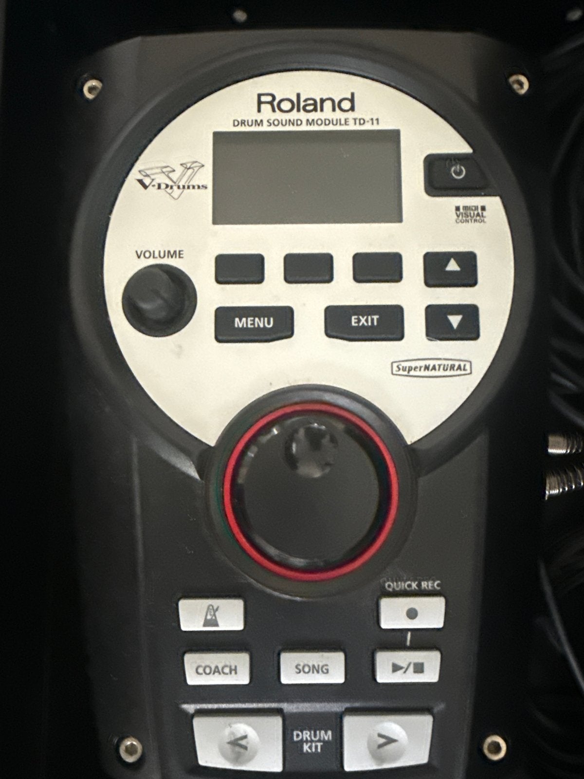 Roland TD-11 Drummodule met Drum-Tec Real acoustic SE, Muziek en Instrumenten, Drumstellen en Slagwerk, Ophalen of Verzenden, Gebruikt