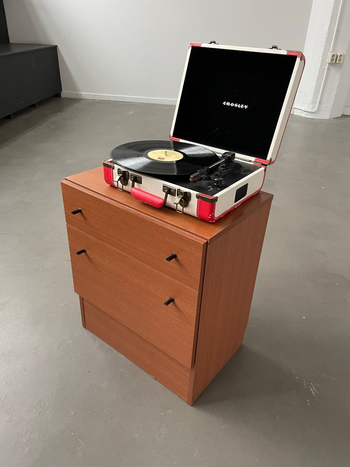 Vintage Jaren 90 Audio Kastje met Lades en Opbergvak, Ophalen, Gebruikt, ., 2de hands