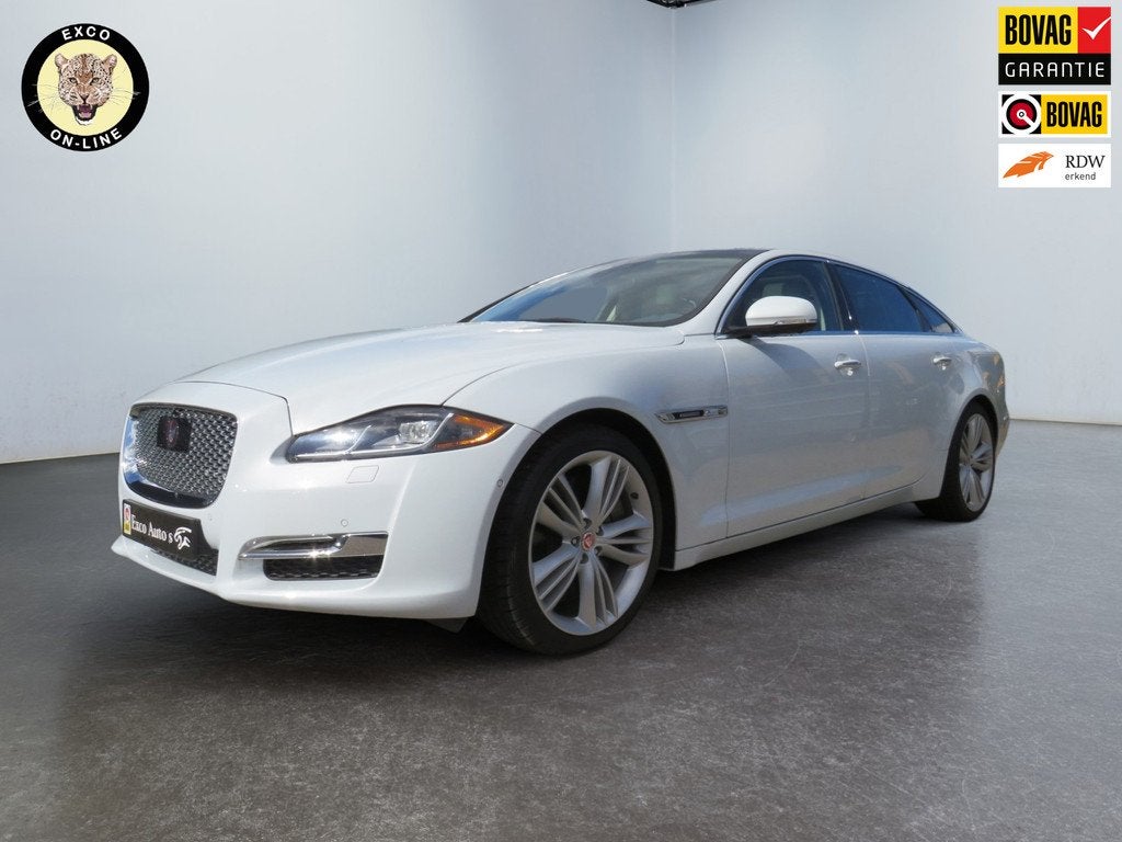Jaguar XJR 5.0 V8 SC, Auto's, Jaguar, Automaat, Achterwielaandrijving, 8 cilinders, Adaptive Cruise Control