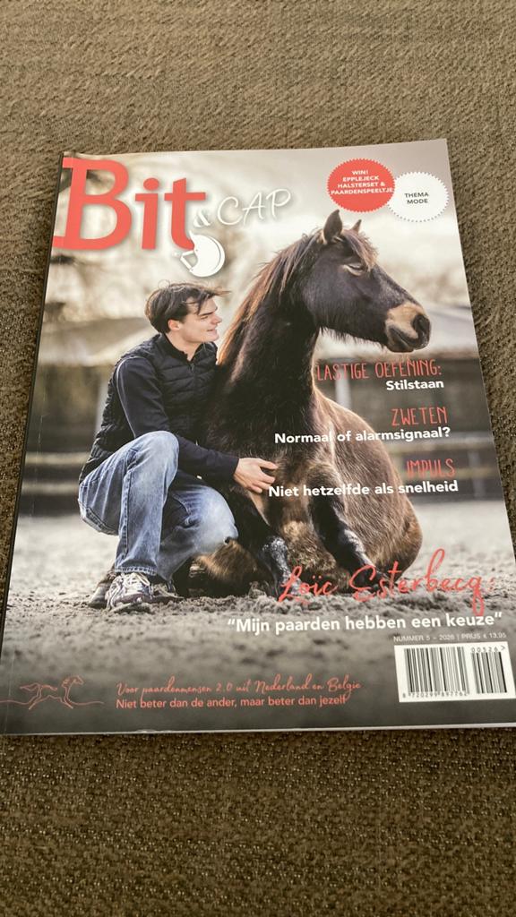 Paardenmagazines Bit & cap, Ophalen, Zo goed als nieuw, Sport en Vrije tijd