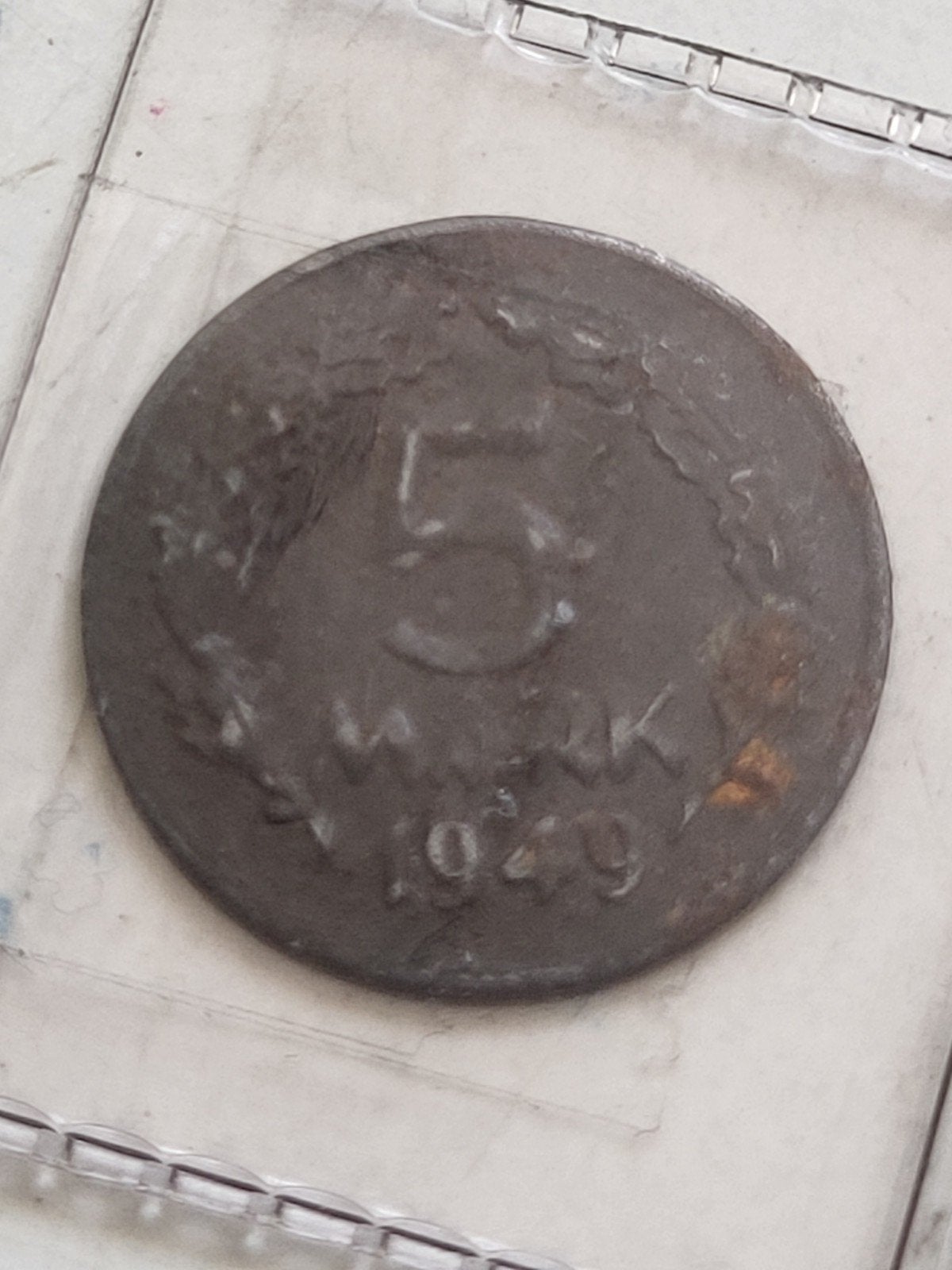 Speelgeld kindergeld Duitsland 5 Mark 1949, Ophalen of Verzenden, Duitsland