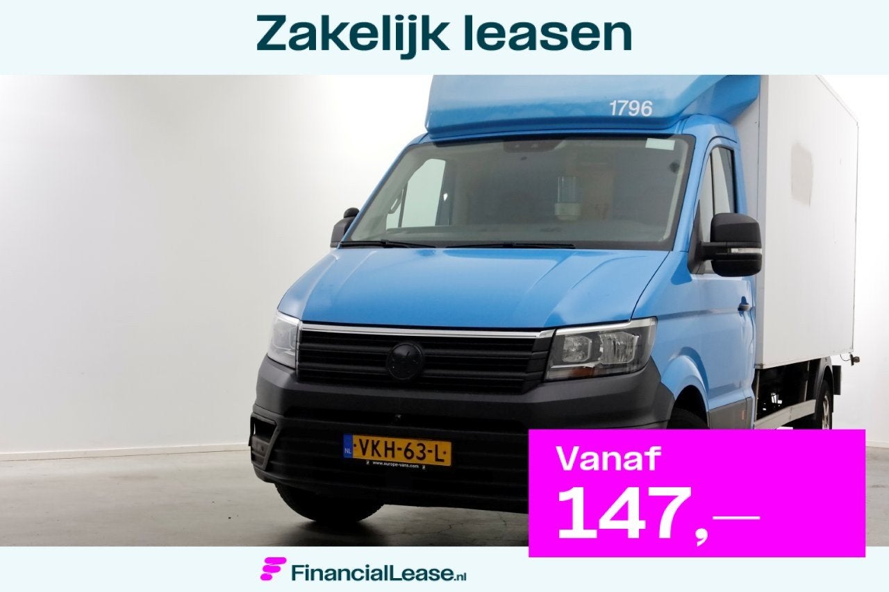 Volkswagen Crafter 35 2.0 TDI E6 Bakwagen met achterdeuren 2, Voorwielaandrijving, Dealer onderhouden, Parkeersensor, Gebruikt