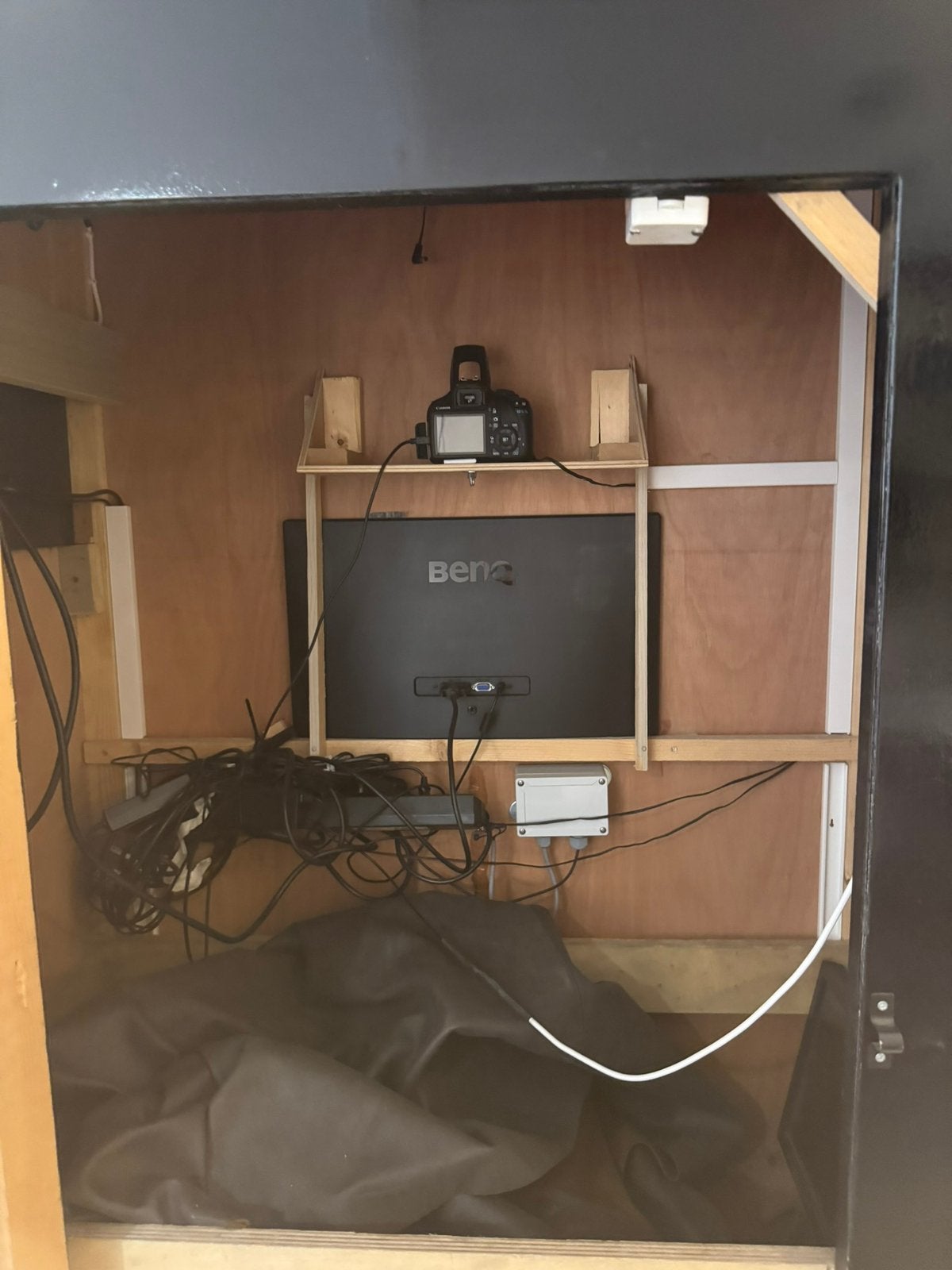 Photo booth, Ophalen, Gebruikt