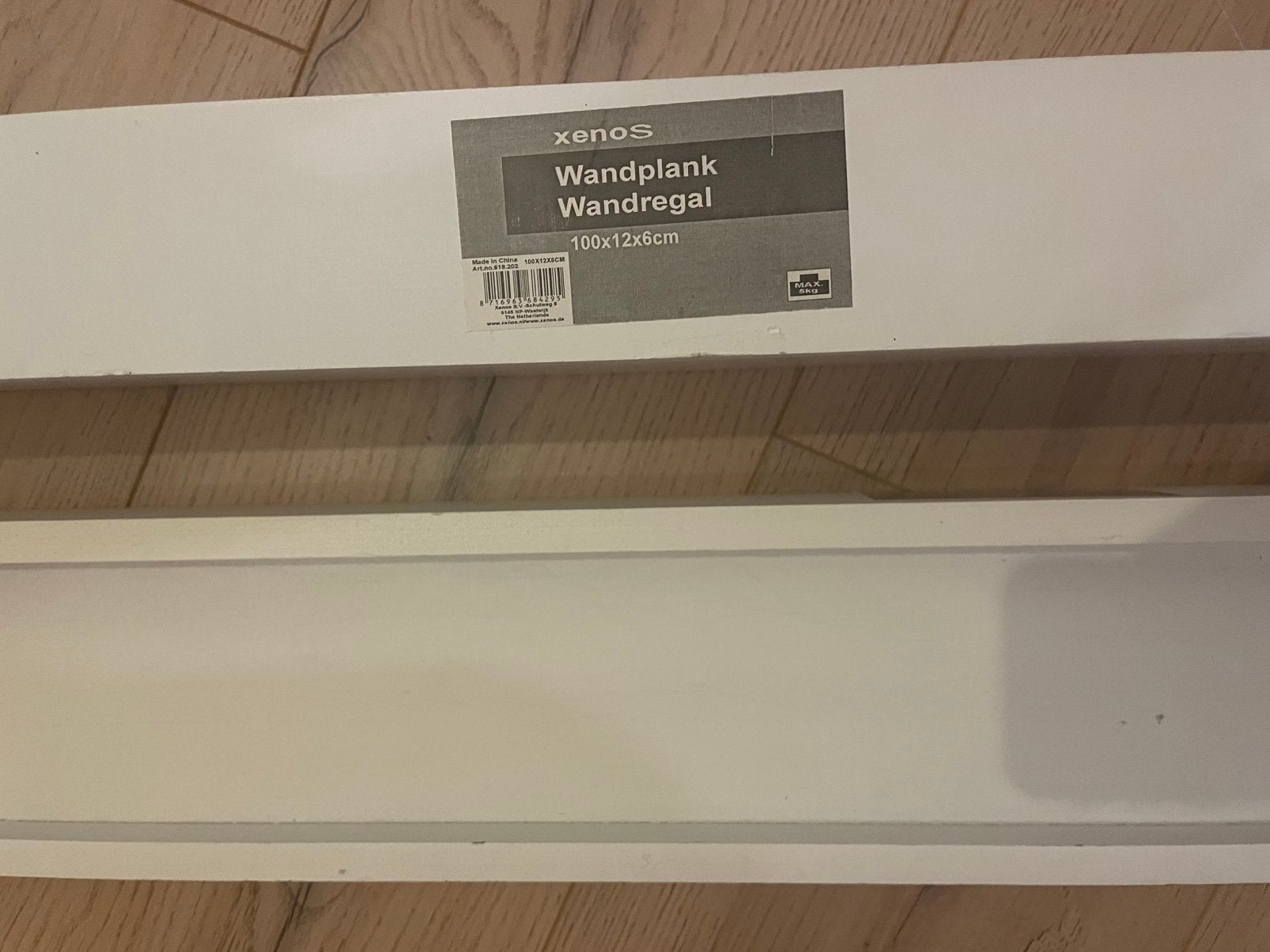 Wandplank Xenos, Ophalen, Gebruikt