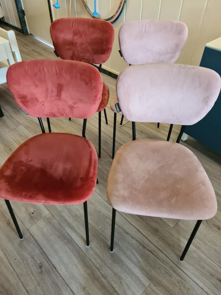 lifestyle home collection stoelen, Ophalen, Rood, Vier