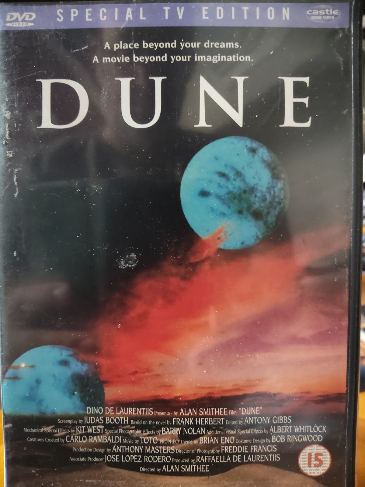 Dune Special TV Edition DVD - Sciencefiction Epos, Cd's en Dvd's, Dvd's | Klassiekers, Zo goed als nieuw, Science Fiction en Fantasy