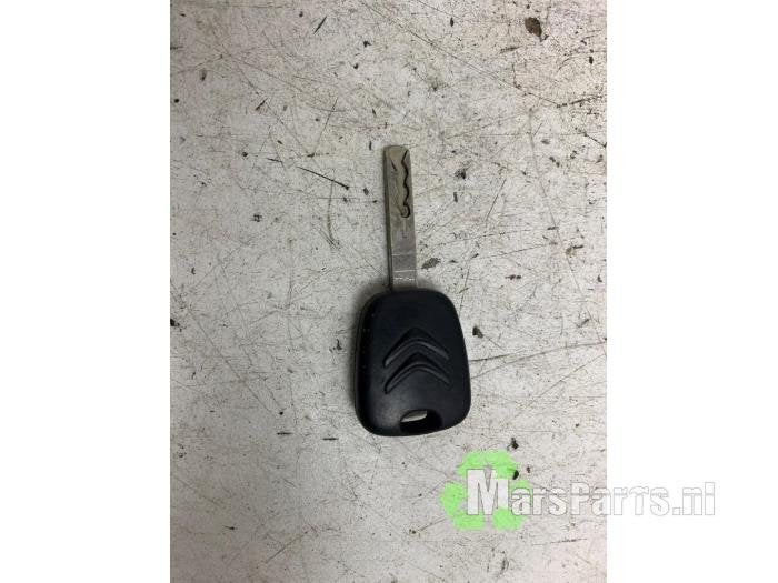 Kontaktslot + Sleutel van een Citroen C1, Gebruikt, -, Ophalen of Verzenden, -