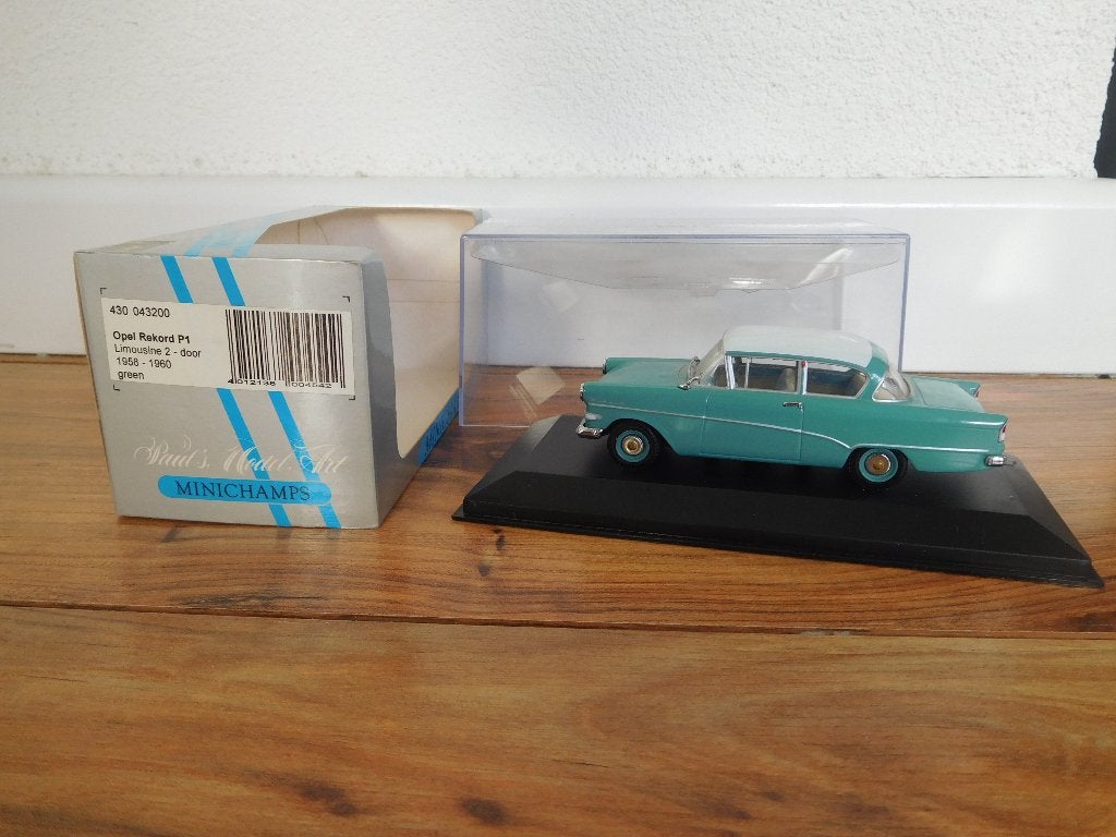 Opel Rekord P1, Ophalen of Verzenden, Zo goed als nieuw, Auto, MiniChamps