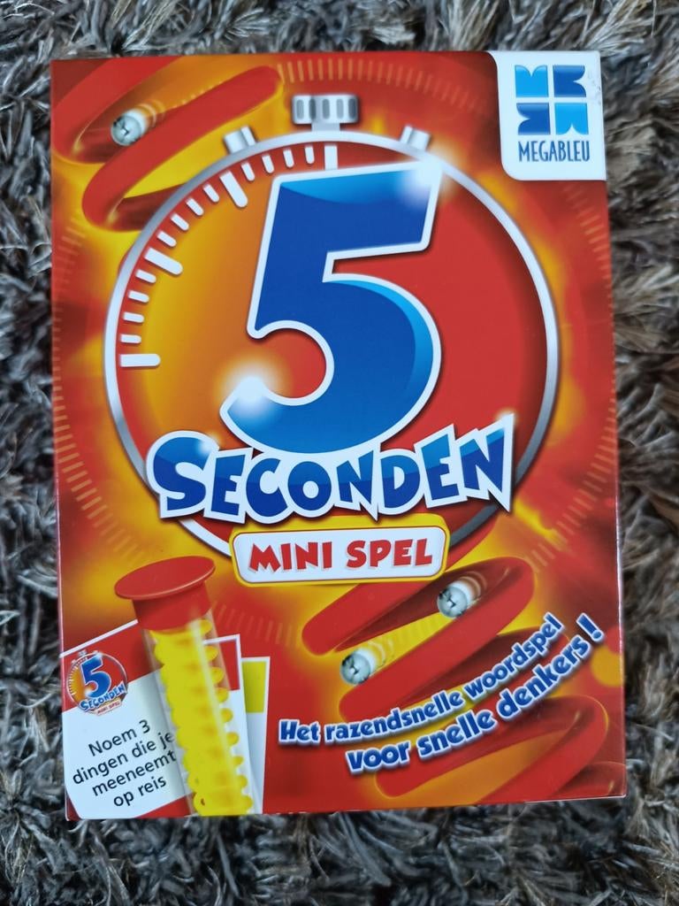 5 Seconden Mini Spel, Hobby en Vrije tijd, Ophalen of Verzenden
