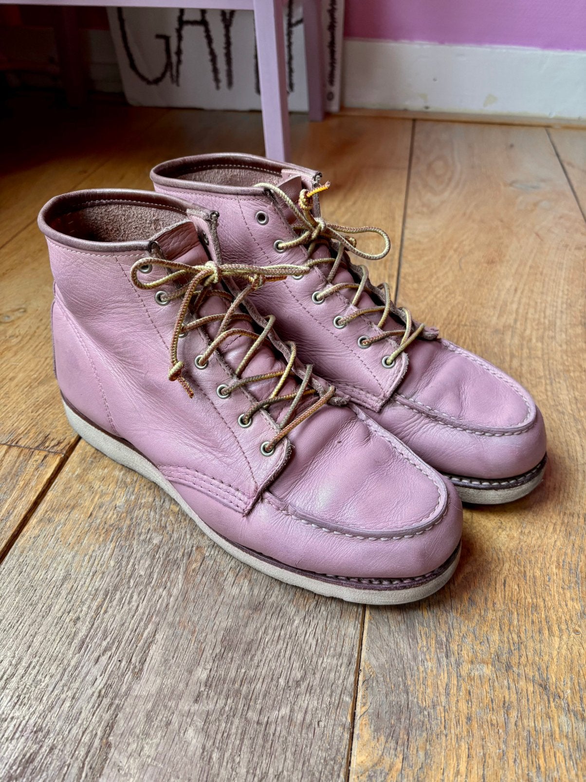 Red Wing boots Roze - maat 41, Ophalen of Verzenden, Gedragen, Roze