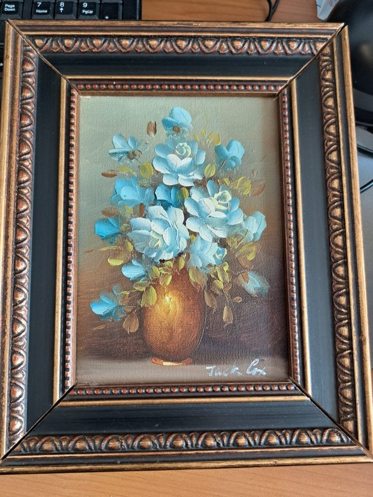 Klassiek Vintage Olieverfschilderij, Ophalen, Minder dan 50 cm, Gebruikt, Schilderij