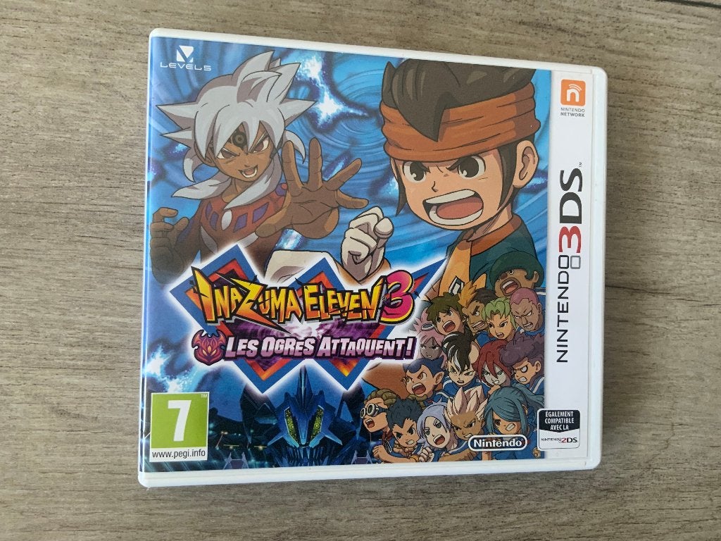 Inazuma Eleven 3 Team Ogre Attacks voor de Nintendo 3DS, Spelcomputers en Games, Games | Nintendo 2DS en 3DS, 1 speler, Ophalen of Verzenden