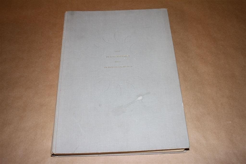 Prachtig groot boek - 1951 in advertenties !!, Ophalen of Verzenden, Gebruikt, Overige typen