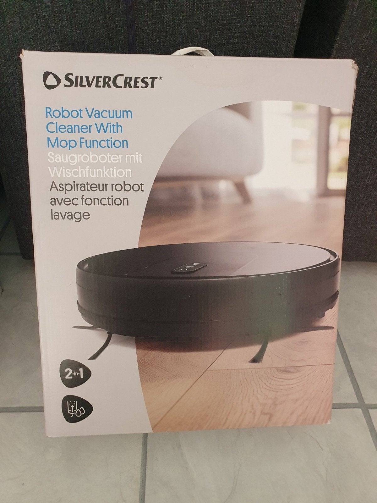 nieuwe robotstofzuiger met doos, Ophalen of Verzenden, Nieuw, Robotstofzuiger