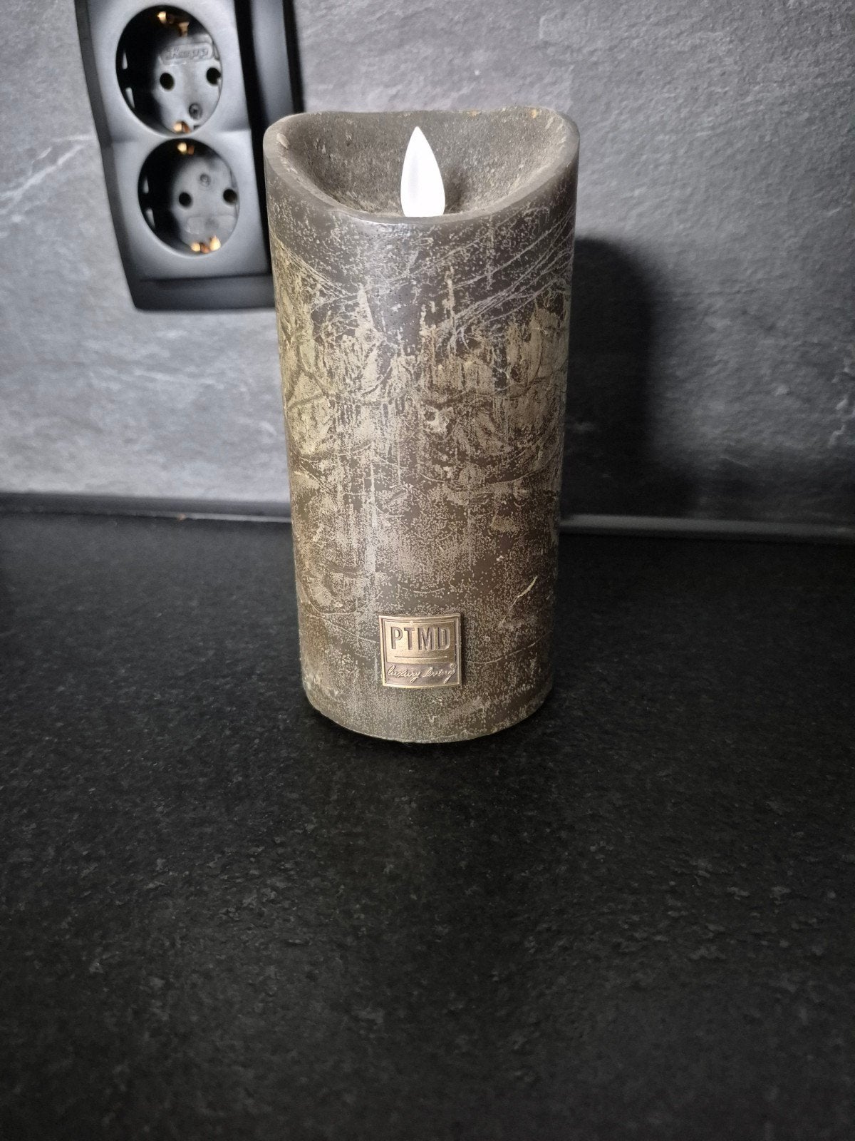 kaars met nep vlam, Ophalen of Verzenden, Kaars