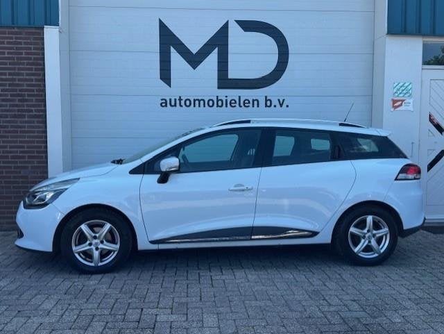 Renault Clio Estate 0.9 TCe Dynamique -LED-Navi-CLima-Cruise, Auto's, Voorwielaandrijving, Zwart, Wit, Handgeschakeld