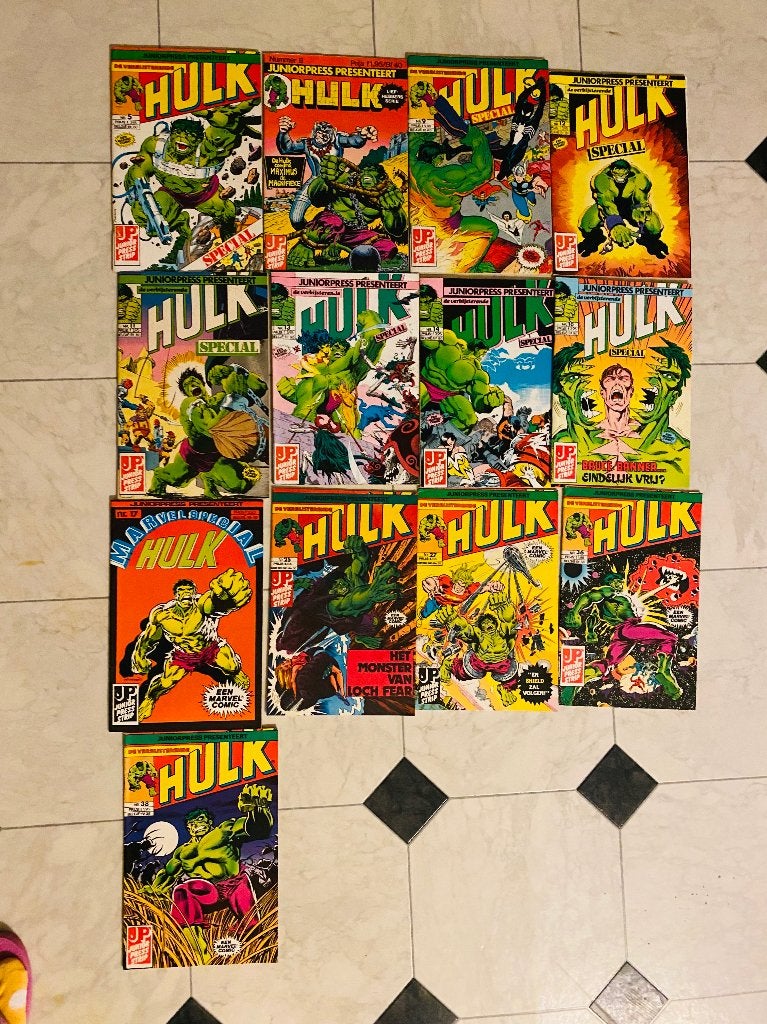 Hulk, Junior Press Strip, Boeken, Strips | Comics, Meerdere comics, Ophalen of Verzenden, Gelezen, Europa