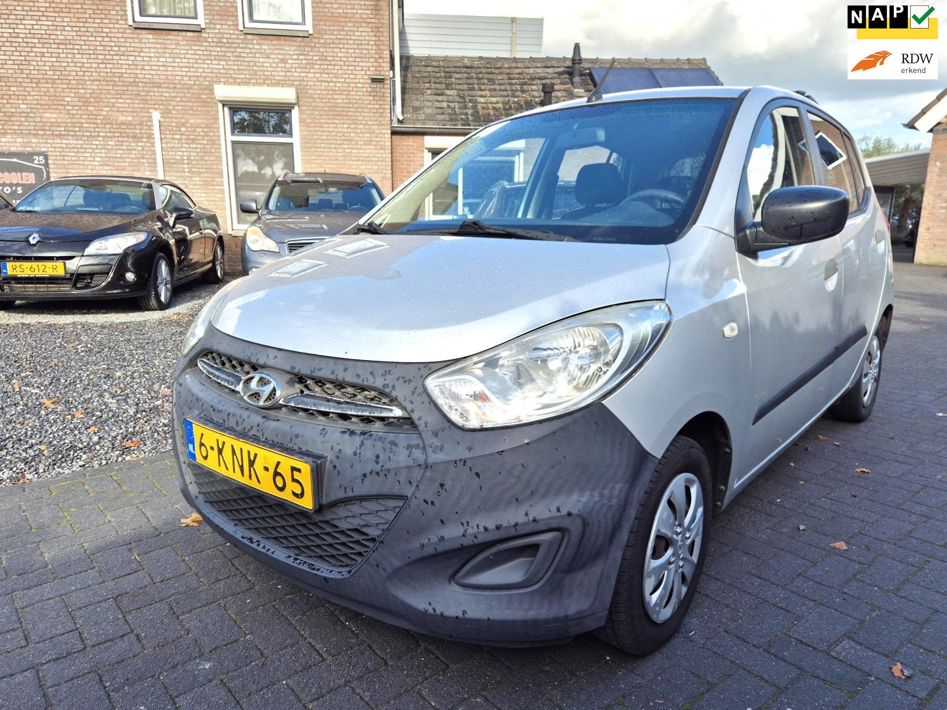 Hyundai I10 1.0 Pure 5 Deurs, Voorwielaandrijving, Euro 5, Stof, Gebruikt