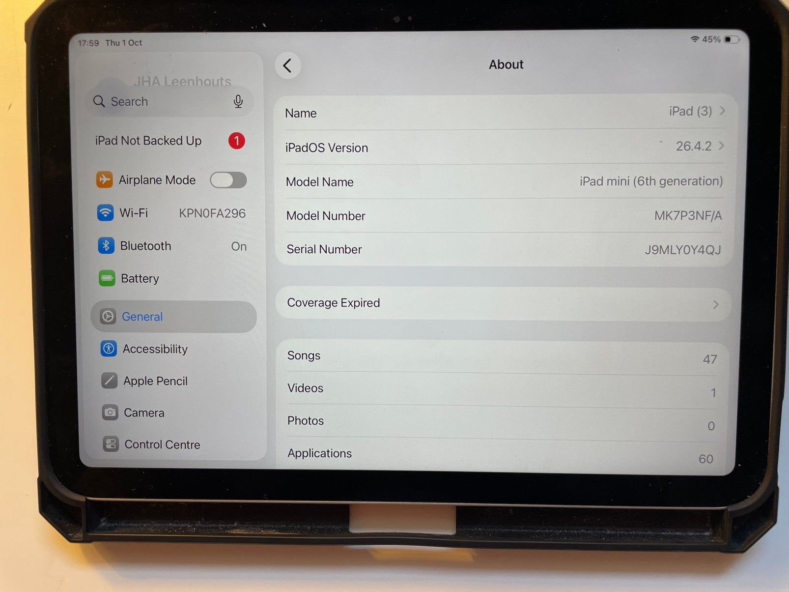 Foto 7 van Apple ipad mini 6th generation 64GB