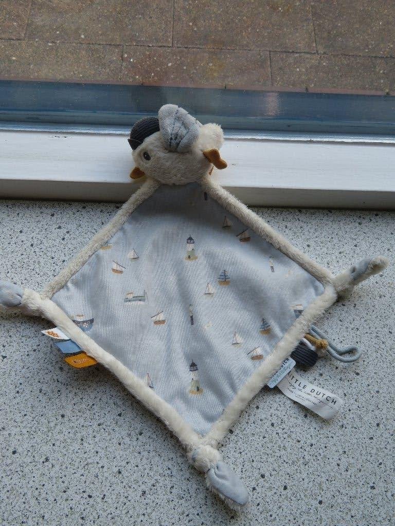 Knuffeldoek Jack Meeuw merk Little Dutch speendoek, Little Dutch, Overige typen, Ophalen of Verzenden, Zo goed als nieuw
