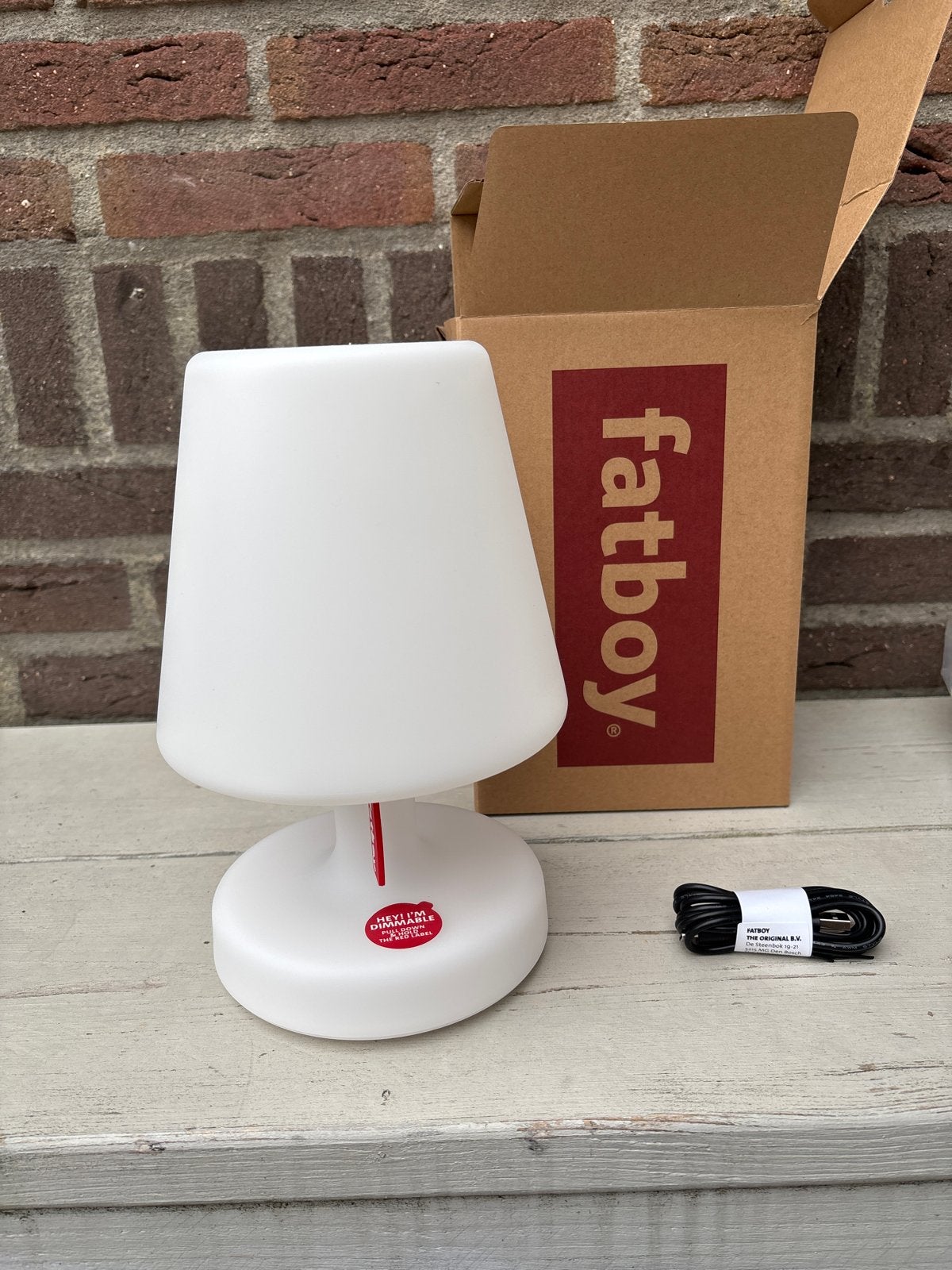 Fatboy Edison the Petit tafellamp - Nieuw in doos, Dimbaar, Kunststof, Ophalen of Verzenden, Sfeerlamp