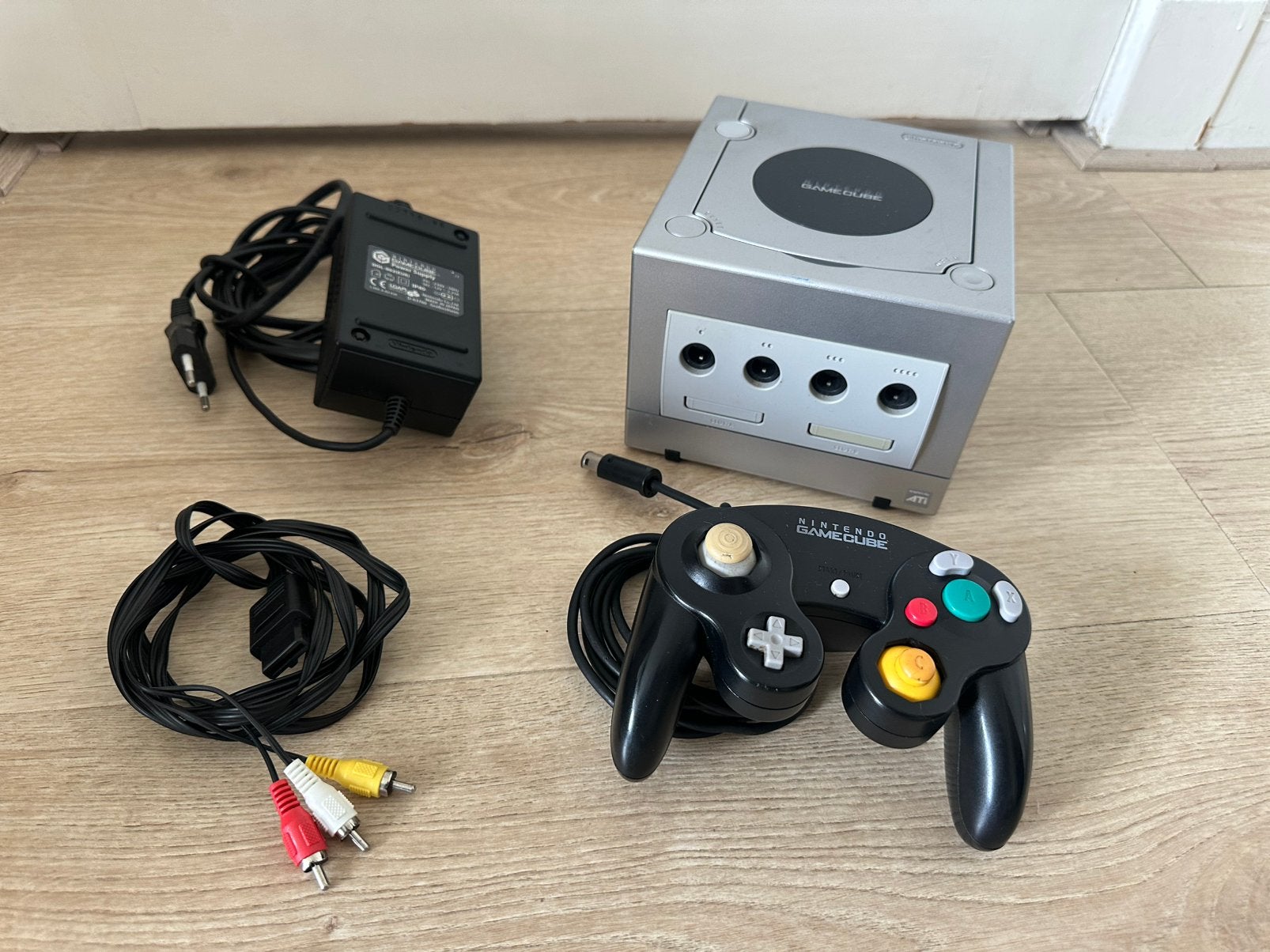 Gamecube DOL-001, Ophalen of Verzenden, Zo goed als nieuw, Zwart, Met 1 controller