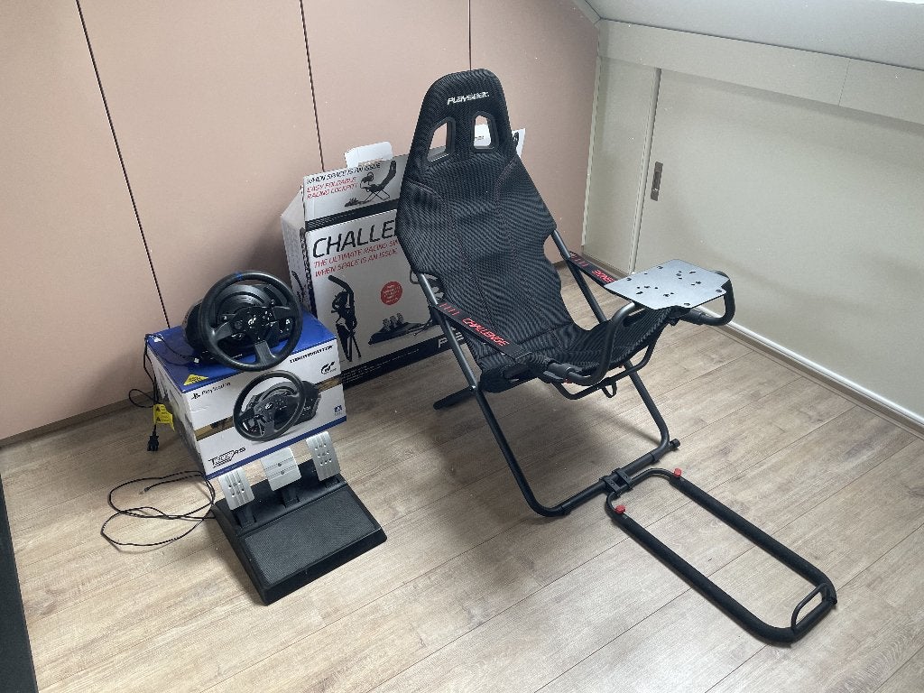 T300 RS GT + Playseat Challenge Actifit, Spelcomputers en Games, Ophalen, Zo goed als nieuw, Playseat of Racestoel, PlayStation 4