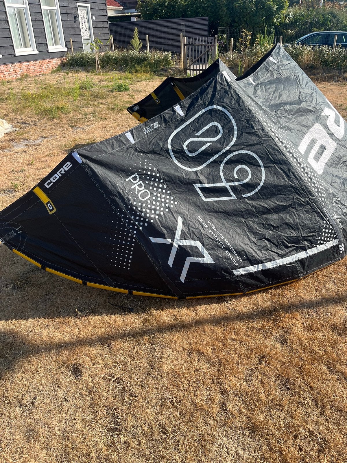 Core XR Pro 9.0m Kite only, Watersport en Boten, Kitesurfen, Gebruikt, 9 m², Geen board, Ophalen of Verzenden