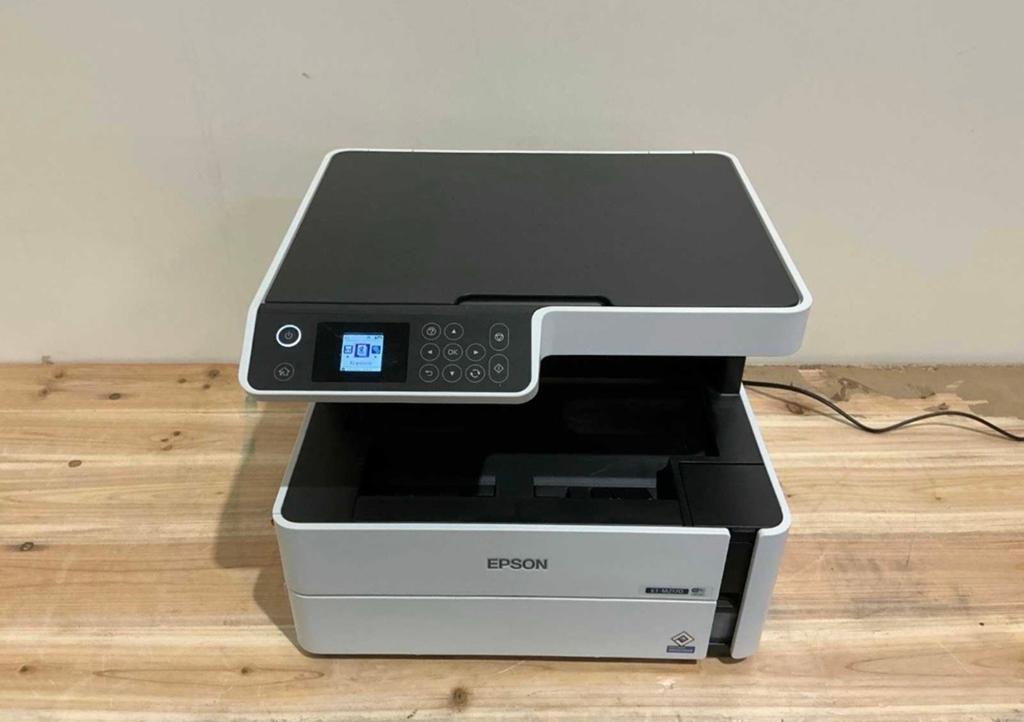 Epson EcoTank ET-M2170 all-in-one printer met wifi, Epson, Kopieren, Inkjetprinter, Zo goed als nieuw
