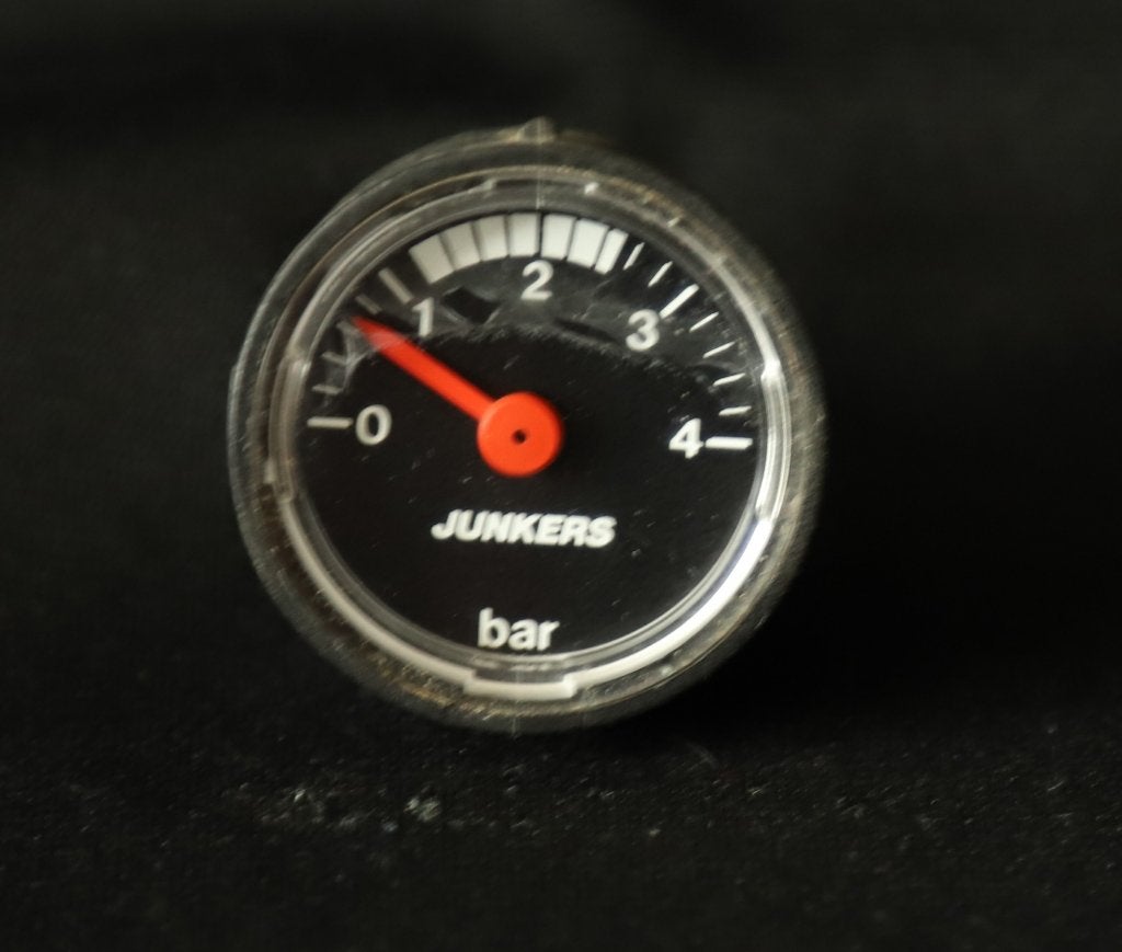 Junkers drukmeter, Doe-het-zelf en Verbouw, Verwarming en Radiatoren, Gebruikt, Minder dan 30 cm, Overige typen, Minder dan 60 cm
