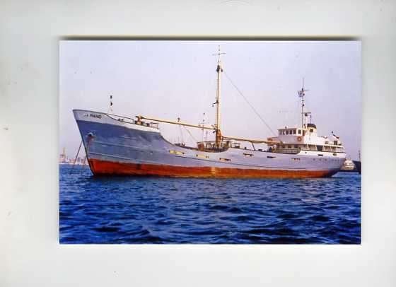 scheepvaart-foto- ex NED COASTER-26-damhof, Ophalen of Verzenden, Zo goed als nieuw, Boek of Tijdschrift