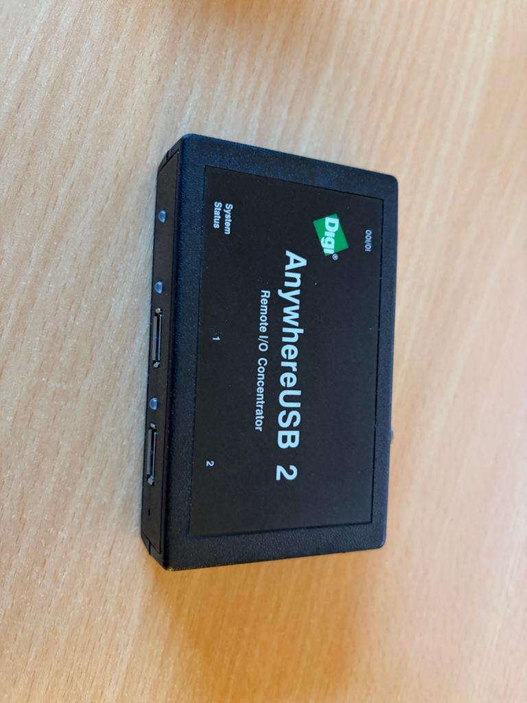 Digi AnywhereUSB/2 G2 USB Server - Remote I/O Concentrator, Ophalen of Verzenden, Gebruikt