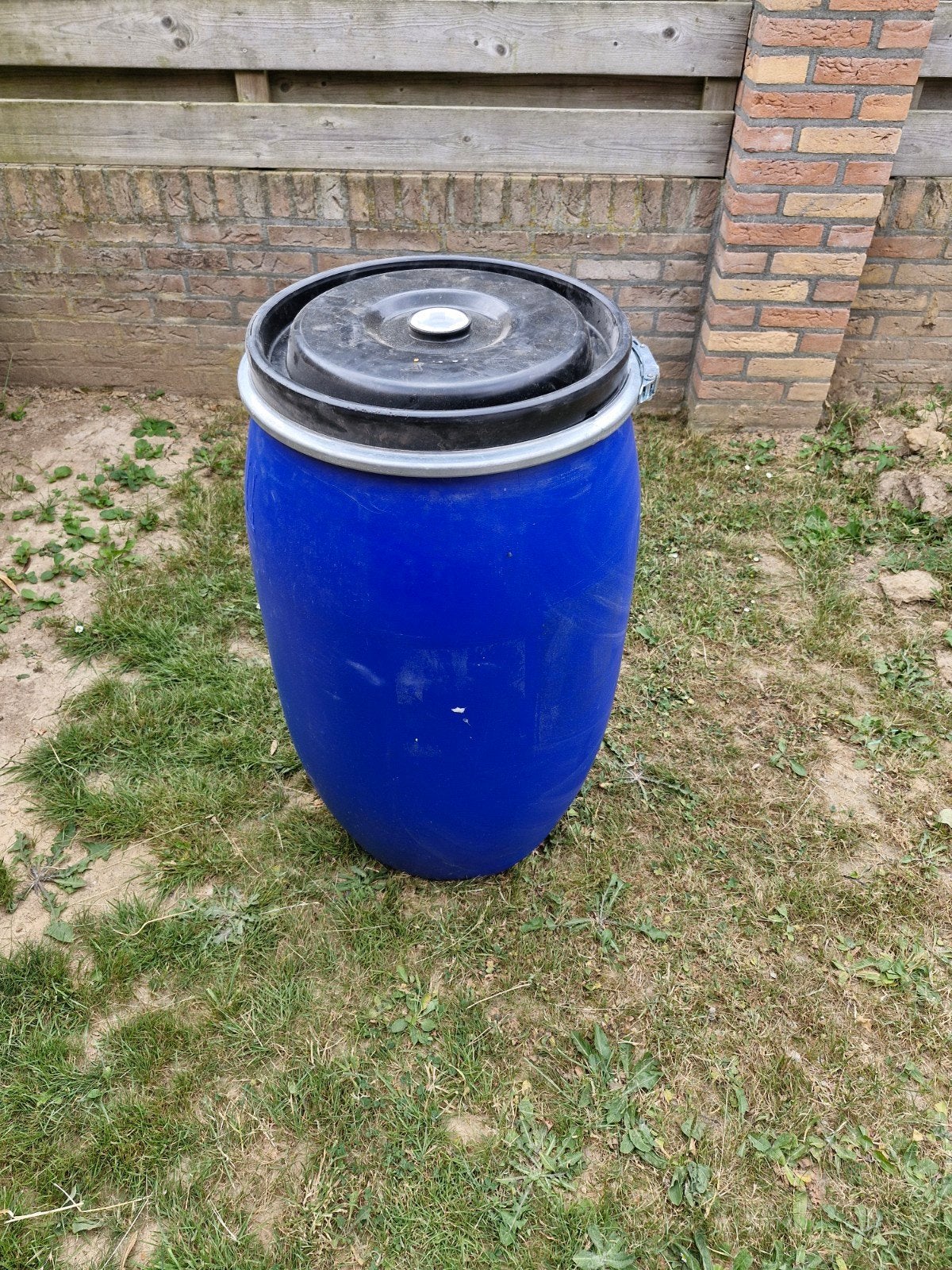120 liter regenton, 75 tot 150 liter, Ophalen, Zo goed als nieuw, Kunststof