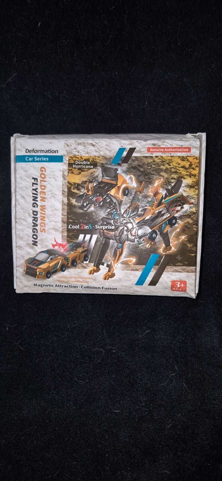 Golden Wings Flying Dragon - Transformer Auto Speelgoed, Ophalen of Verzenden