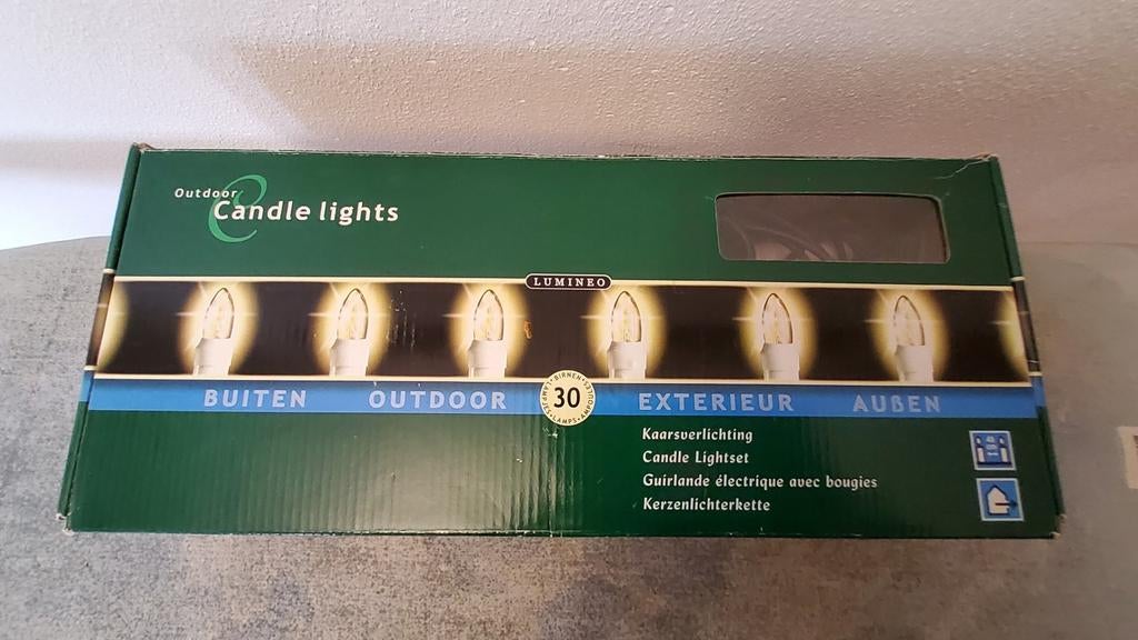 Kerstverlichting 30 lampjes voor buiten, Diversen, Kerst, Ophalen, Gebruikt