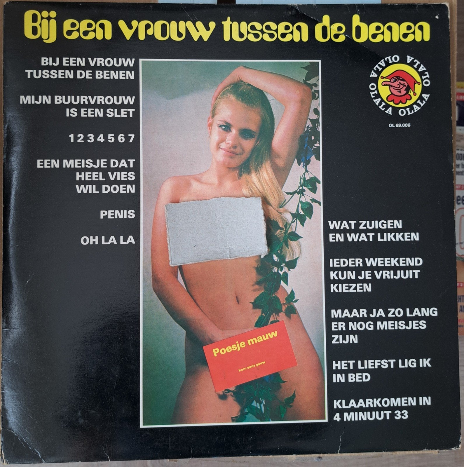 Olala label LP bij een vrouw tussen de benen, LP, 12 inch, Gebruikt, Piraten en Zeemansliederen